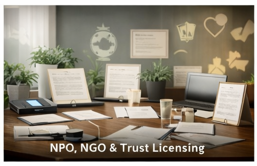 NPO, NGO & Trust Licensing